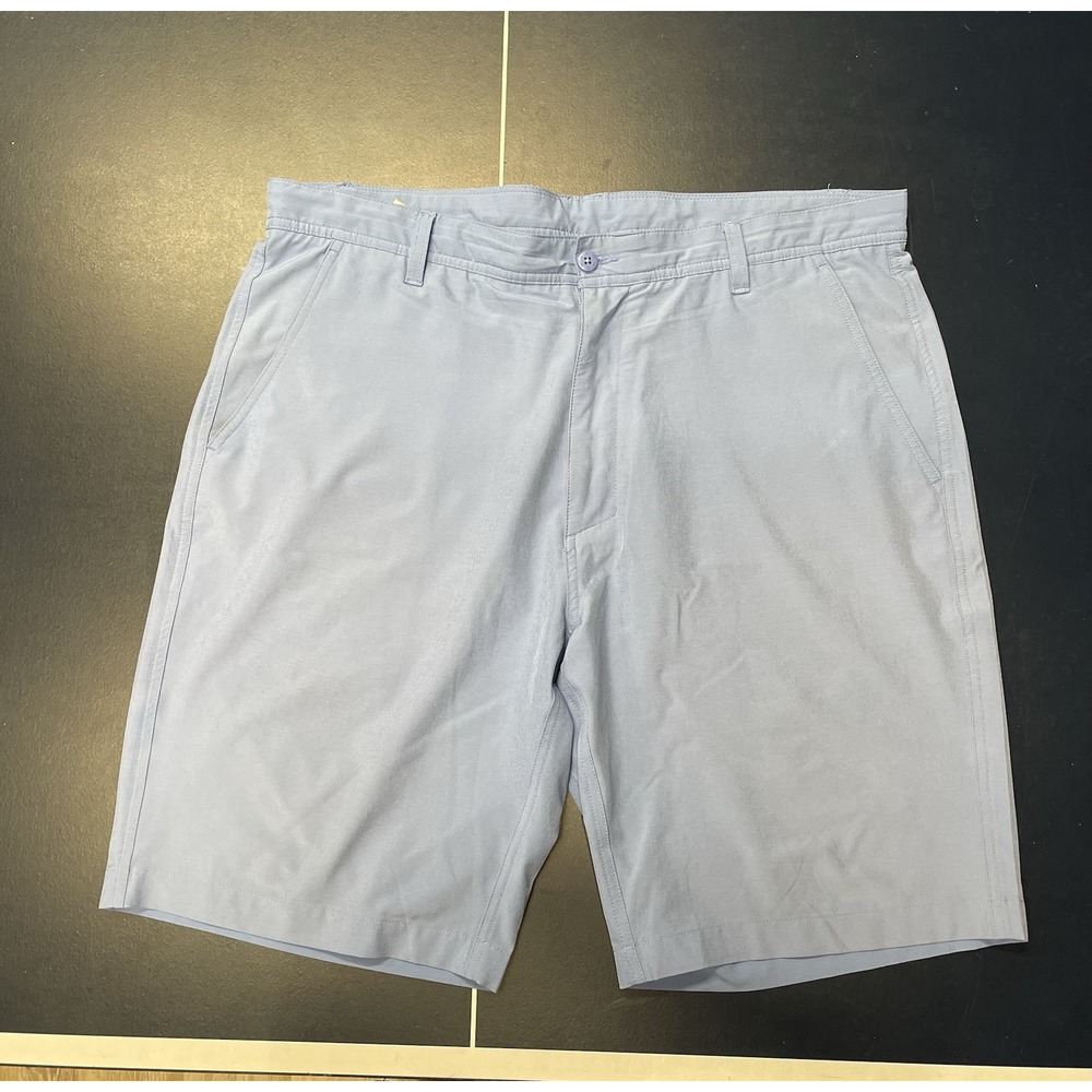 FootJoy FJ Mens Golf Shorts Size 38 Blue Performance Stretch Flat Front